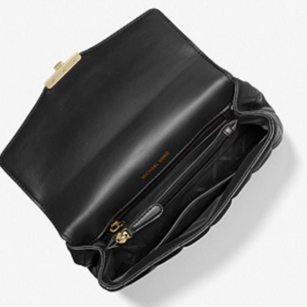 MICHAEL KORS | Soho Large Quilted Leather Shoulder Bag - Picture 3 of 7